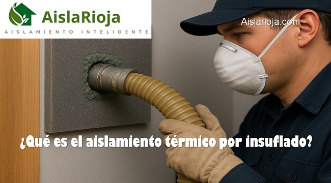 qué es el aislamiento térmico por insuflado