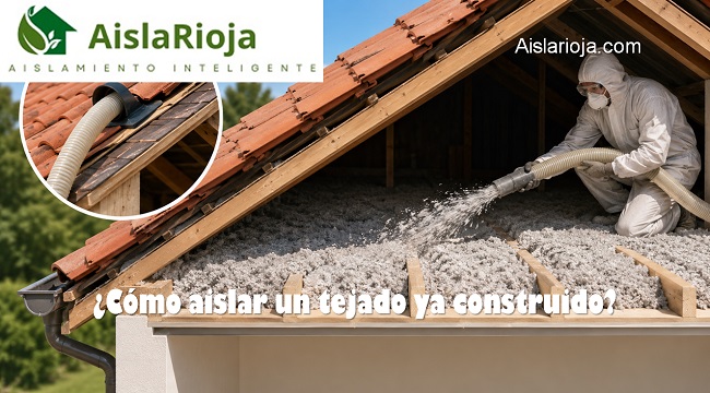 Cómo aislar un tejado ya construido